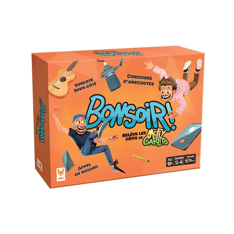Jeux de société - bonsoir - le jeu de mcfly et carlito