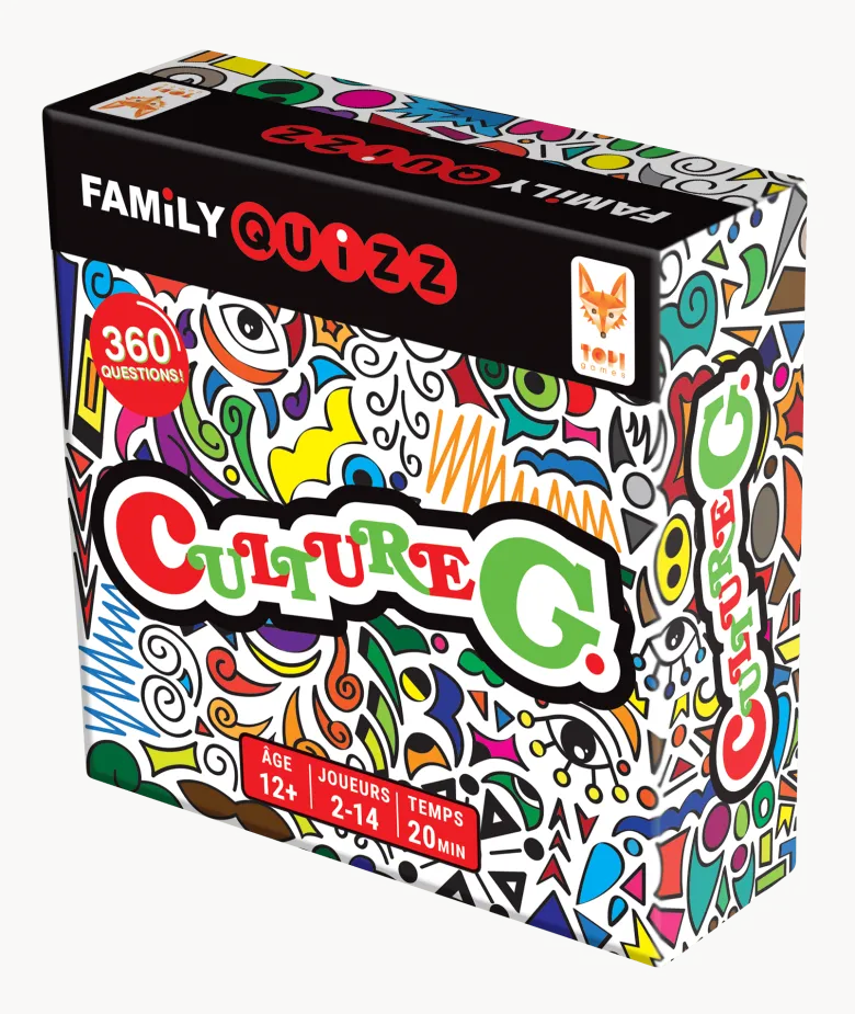 Jeux de société - family quizz culture g