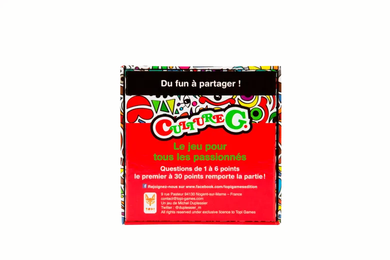 Jeux de société - family quizz culture g