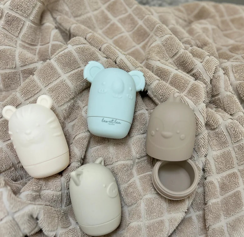 Jouet de bain : pastel