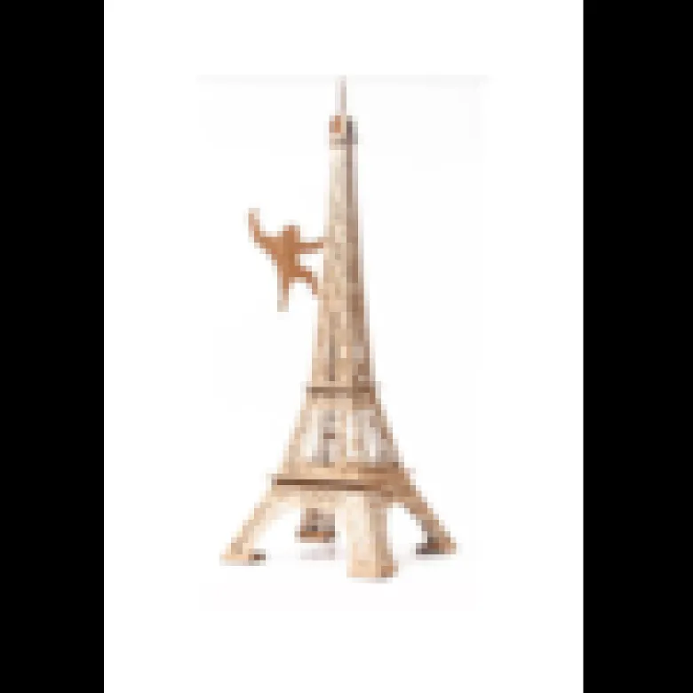 Jouet en carton tour effeil à constuire