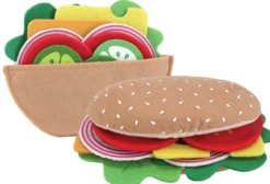Jouet sandwich tissus melissa & doug