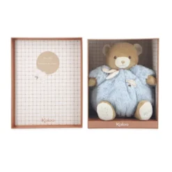Kaloo - patapouf ours bleu 25cm