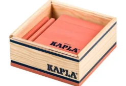 Kapla roses - les carrés couleurs