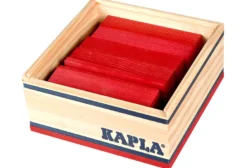 Kapla rouges - les carrés couleurs
