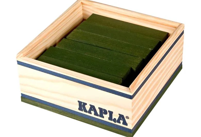 Kapla verts - les carrés couleurs