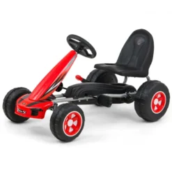 Kart à pédales viper rouge