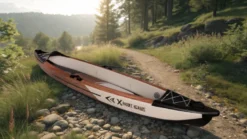 Kayak gonflable 2 places k-black