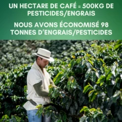 1 kg de café grain bio du brésil et du mexique