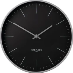 Kienzle horloge murale radio-pilotée modern anthracite 25 cm