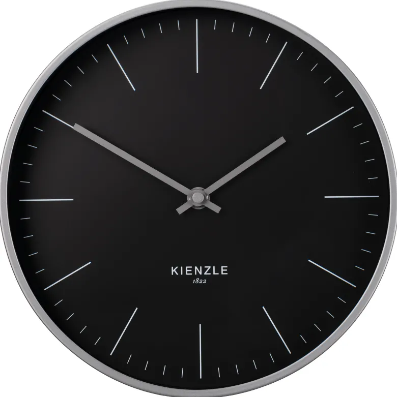 Kienzle horloge murale radio-pilotée modern anthracite 25 cm