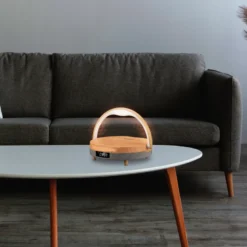 Kienzle réveil led avec haut-parleur bluetooth® et station de charge sans fil