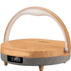Kienzle réveil led avec haut-parleur bluetooth® et station de charge sans fil