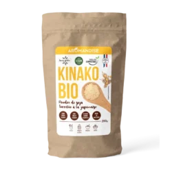 Kinako bio poudre de soja torréfié saveur noisette 200g