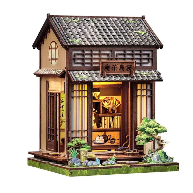 Kirishima cha-an - maquette booknook serre-livre