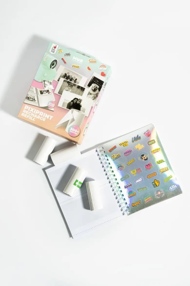 Kit créatif pixiprint - 4 rouleaux + album, 300 photos - mob