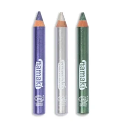 Kit 3 crayons de maquillage pailletés –