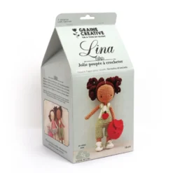 Kit crochet jolie poupée - lina