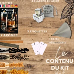 Kit découverte aromatisation whisky