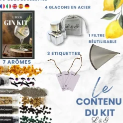Kit découverte aromatisation gin