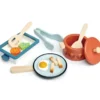 Kit de casserole et poêle en bois