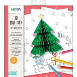 Kit de coloriage 3d - noël