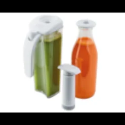 Kit de conservation de jus sous vide : carafe + pompe + couvercle - pika