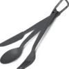 Kit de couverts sea to summit camp cutlery set gris