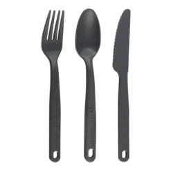 Kit de couverts sea to summit camp cutlery set gris
