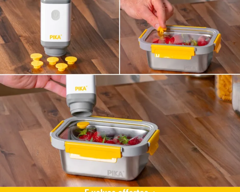 Kit de démarrage sous vide : pompe électrique + accessoires - pika
