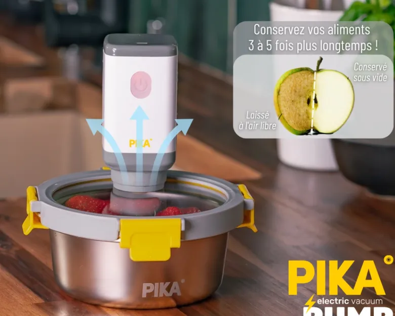Kit de démarrage sous vide : pompe électrique + accessoires - pika