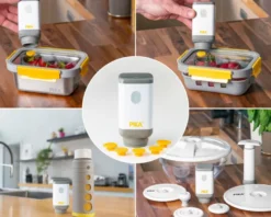 Kit de démarrage sous vide : pompe électrique + accessoires - pika