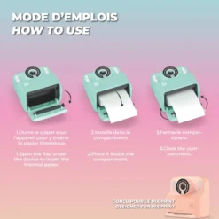 Kit de recharge pixiprint - refill kit de 10 rouleaux - mob