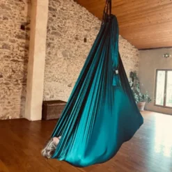 Kit de yoga aérien vert forêt