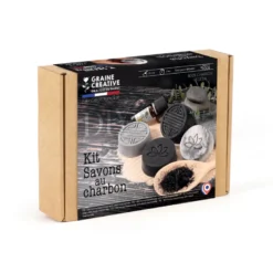Kit diy : coffret savons au charbon