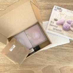 Kit diy : coffret savons à la lavande