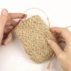 Kit diy - economiseur de savon en jute -