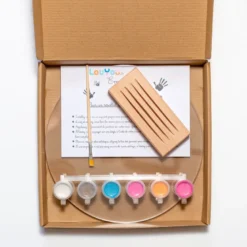Kit empreinte de mains 4 pers. Nacré