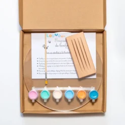 Kit empreinte de mains 4 pers. Pastel