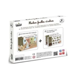 Kit herbier feuilles d'arbre - kit outil