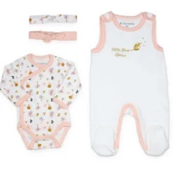 Kit naissance 3 pièces blanc 3 mois
