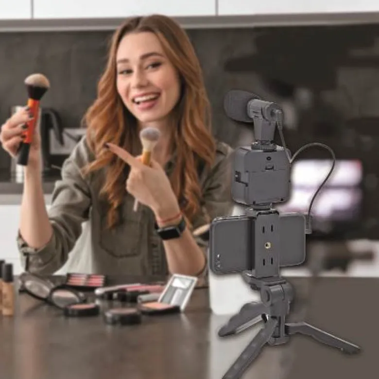 Kit vidéo vlogging complet bluetooth
