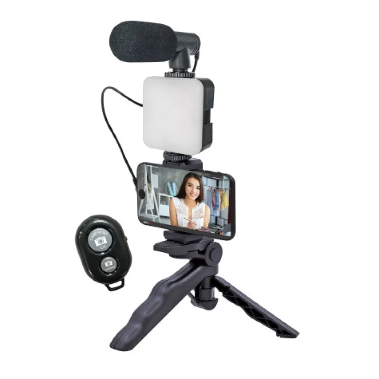 Kit vidéo vlogging complet bluetooth