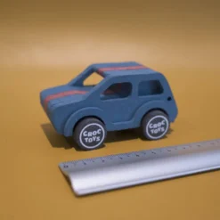 Kit voiture colorée à construire en bois