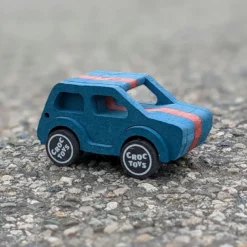 Kit voiture colorée à construire en bois