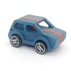 Kit voiture colorée à construire en bois
