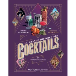 La grande histoire des cocktails en bande dessinée