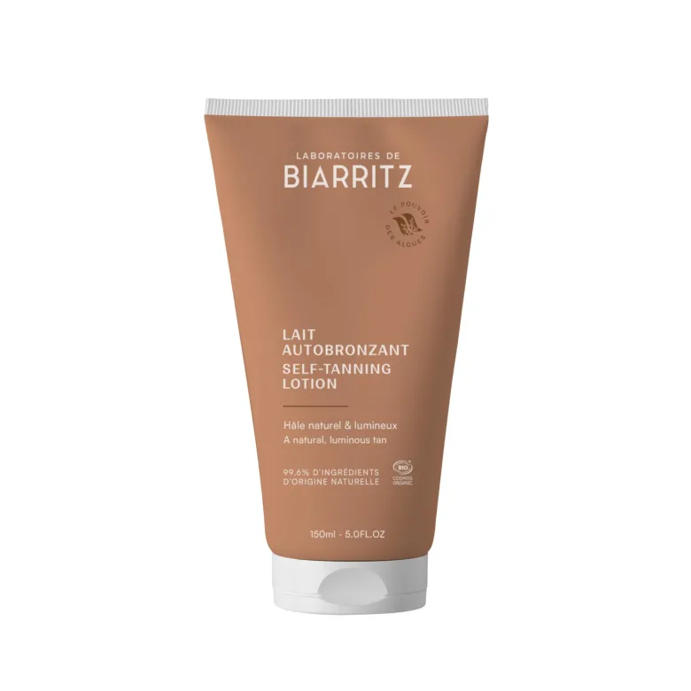 Lait autobronzant hydratant bio