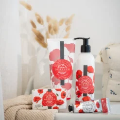 Lait corps hydratant joli coquelicot