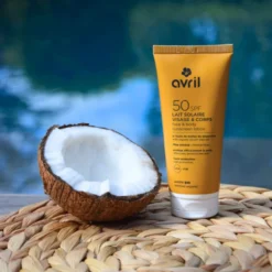 Lait solaire SPF50 bio Avril